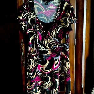 Style & Co. geometric print dress size XL